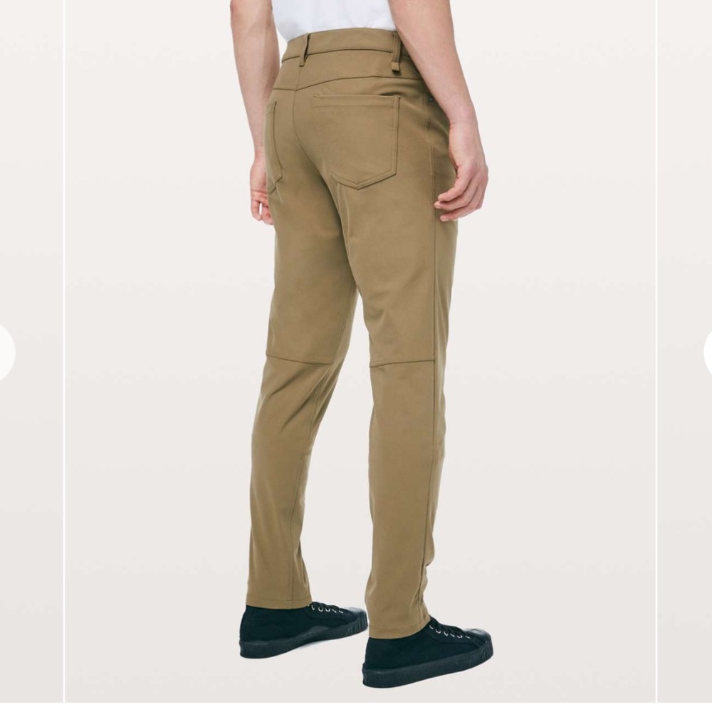 Mens Lululemon ABC Pant Slim *Warpstreme 32” in color artifact size 30